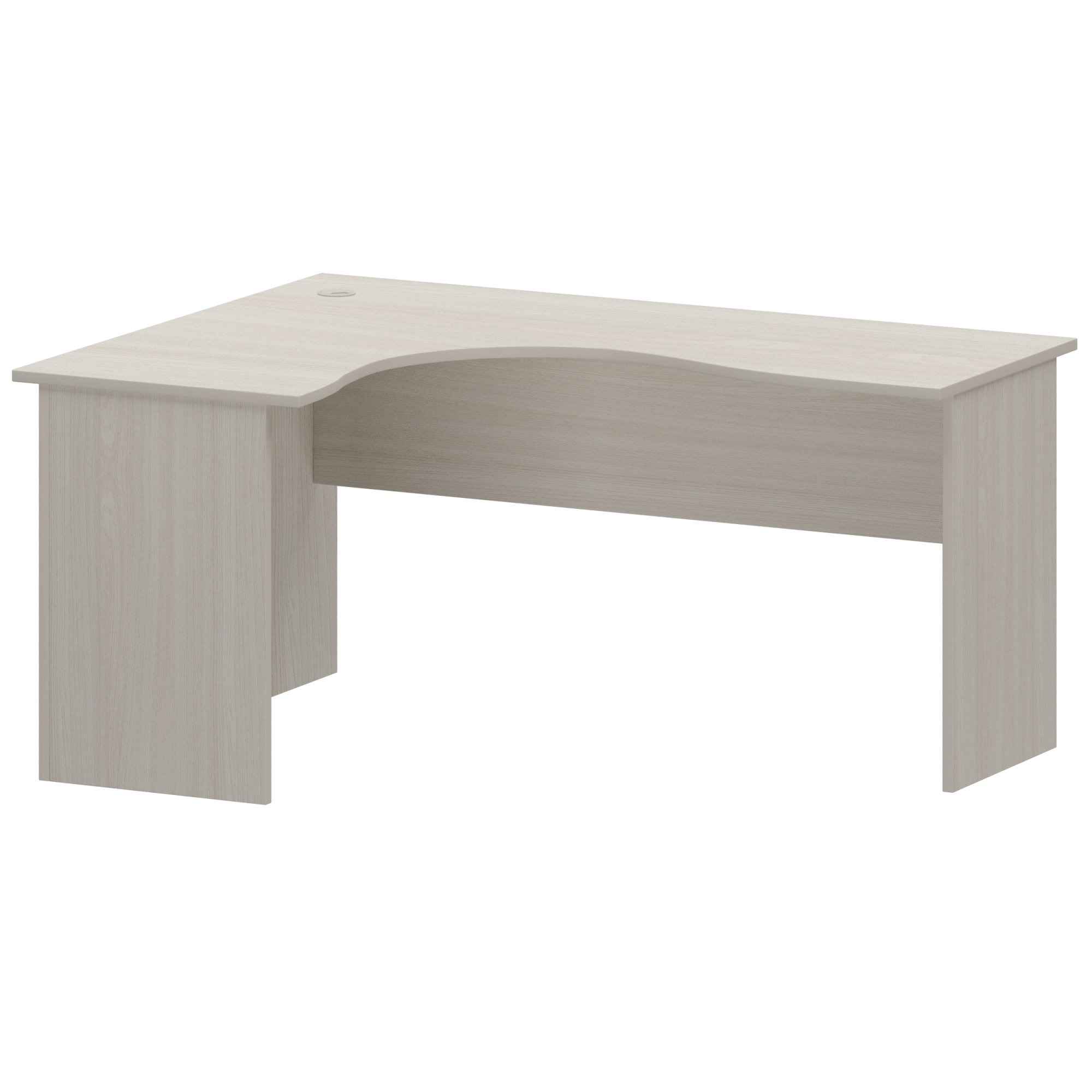 Изображение стол криволинейный левый арго а-206.60 l ясень шимо